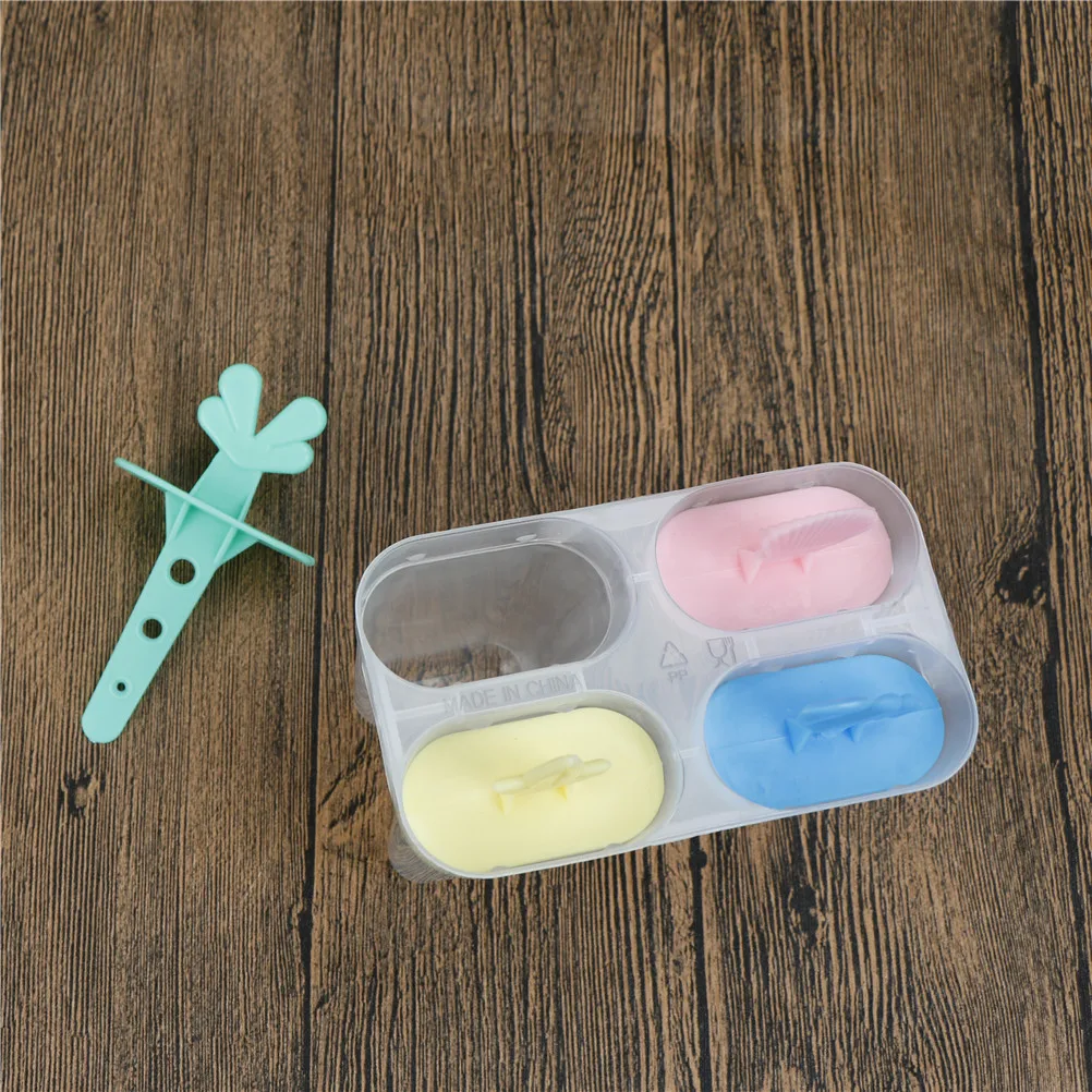Многоразовые DIY Frozen1 * 4 формы для мороженого эскимо инструменты приготовления