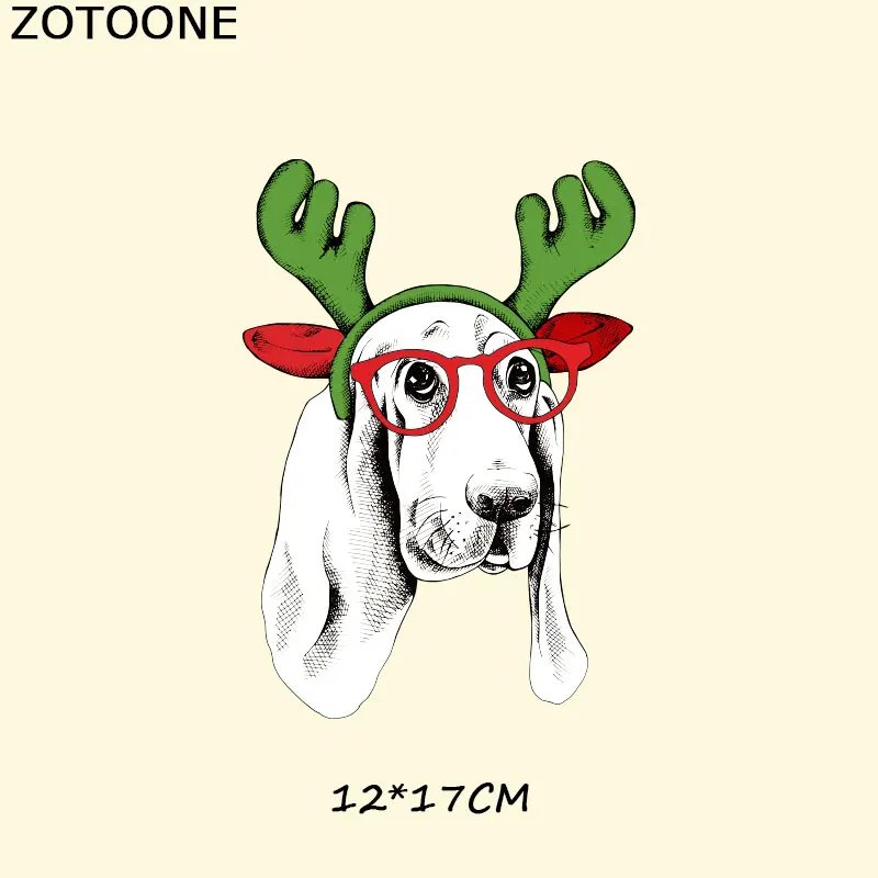 ZOTOONE г-н нашивки в форме собак для одежды сумки переноса утюгом принт на футболке