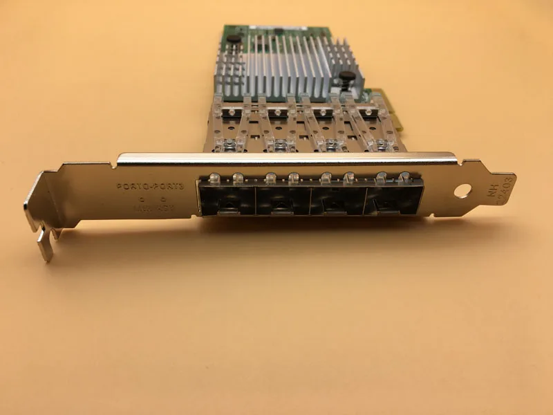 Чипсет I350AM4 стандартный адаптер для сервера Gigabit Fiber Ethernet с четырьмя портами плата