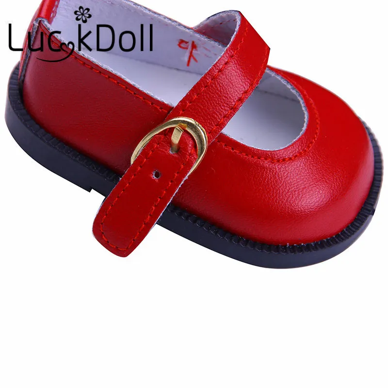 LUCKDOLL4 модели принцесса обувь подходит 18 дюймов американский и 43 см Кукла одежда аксессуары, игрушки для девочек, поколение, подарок на день рождения
