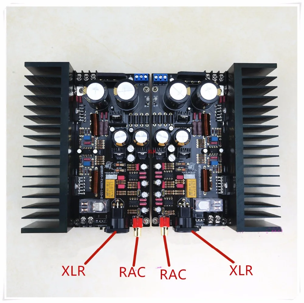 LM3886-1.0 полный баланс с доской предусилителя с защитой высокой мощности 120 Вт