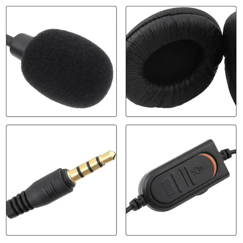 Bluetooth-наушники проводная Двусторонняя игровая гарнитура с микрофоном