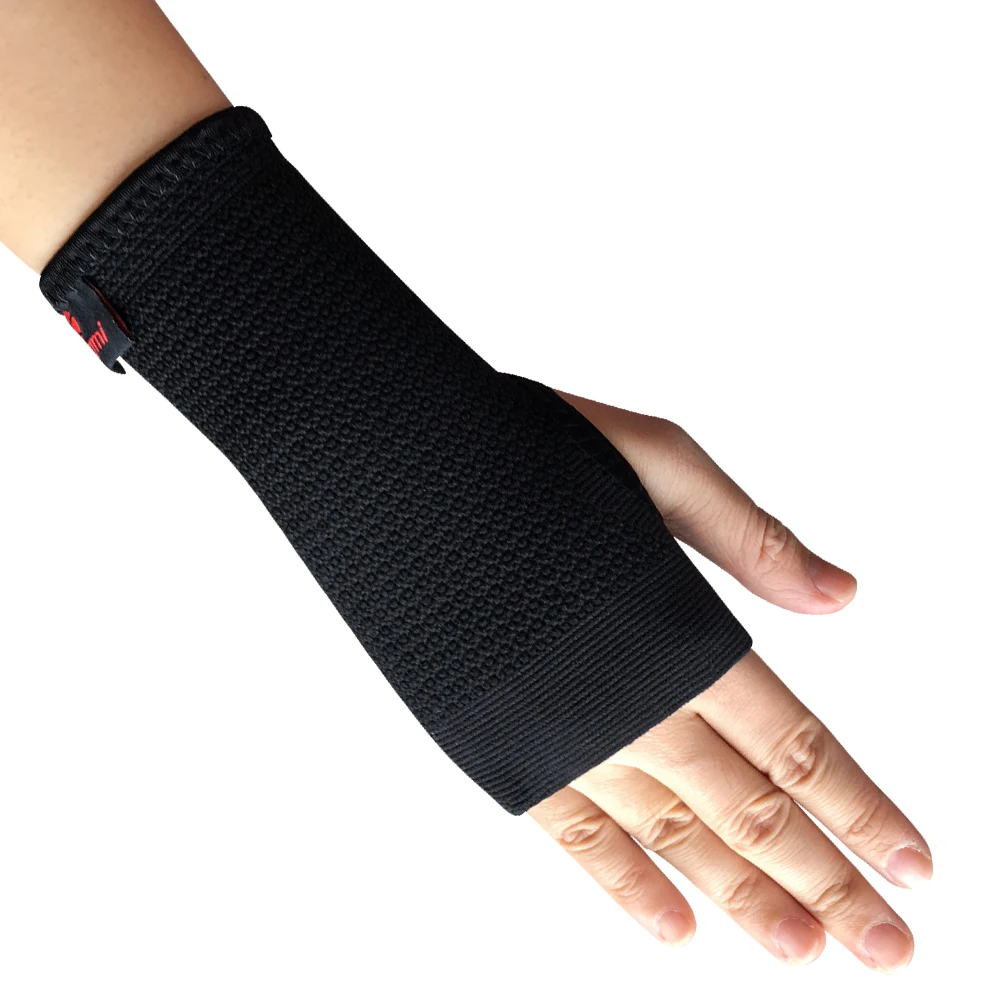 

Kuangmi Compression Wrist Support Sports Wristband Bracer Hand Palm Protector Wrist Wraps Strap Weightlifting Boxing Guard 1 pc