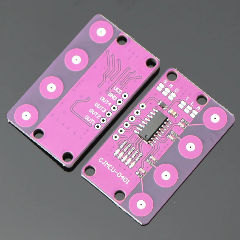 4 битная сенсорная клавиатура для Arduino с емкостным сенсорным экраном и функцией