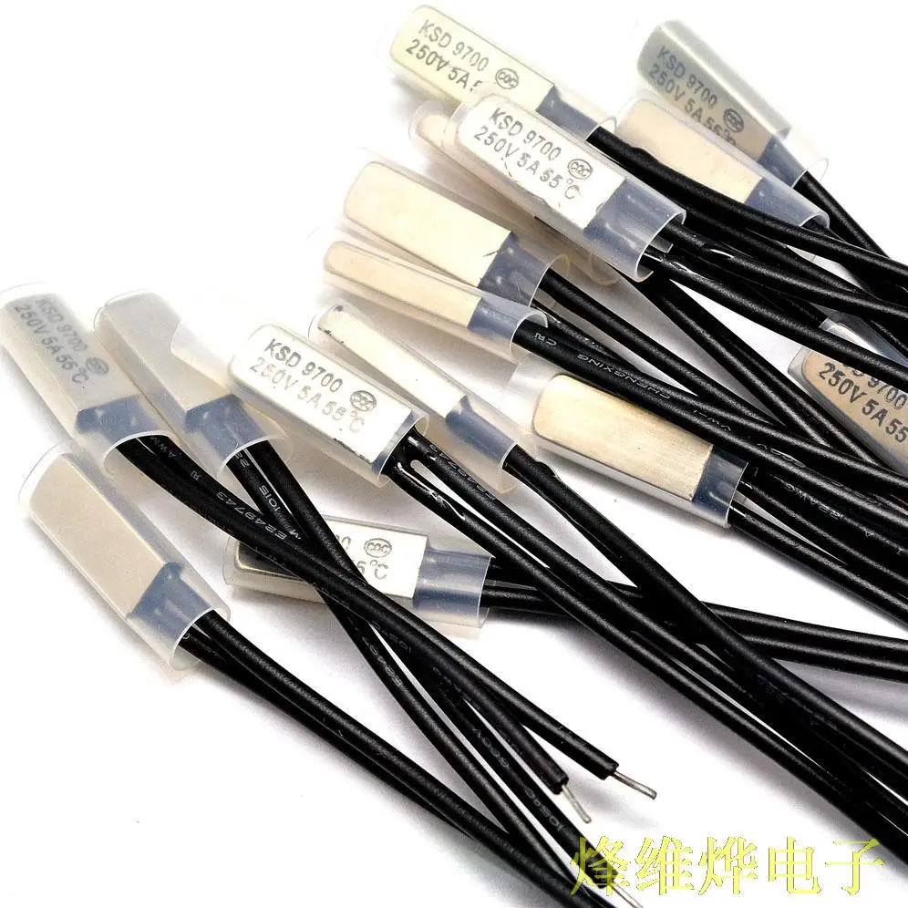 Бесплатный почтовый переключатель управления KSD9700 55 градусов нормально закрытый