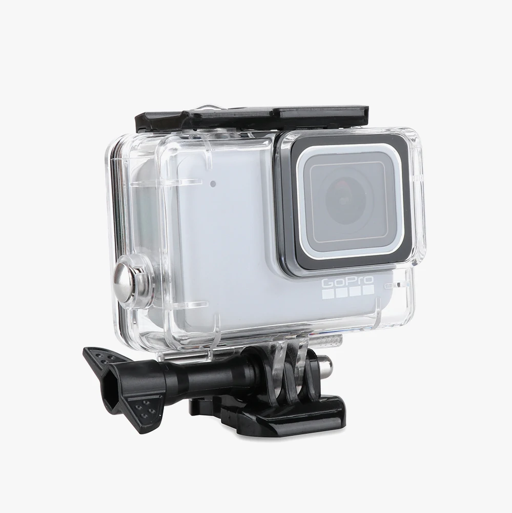 Vamson для Go pro Водонепроницаемый чехол Hero 7 серебристый/белый защитный чехол для дайвинга крепление корпуса 60 м аксессуары для камеры VP650