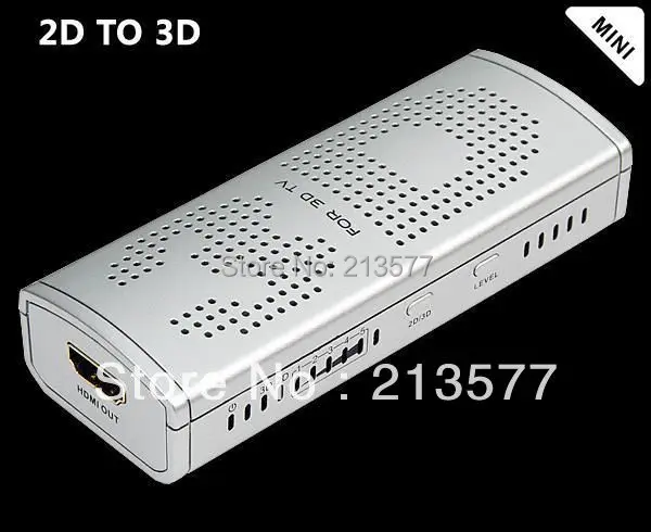 1080 P Mini HDMI 2D в 3D видео конвертер поддержка Blue Ray DVD плеер телеприставки шт|converter box|3d