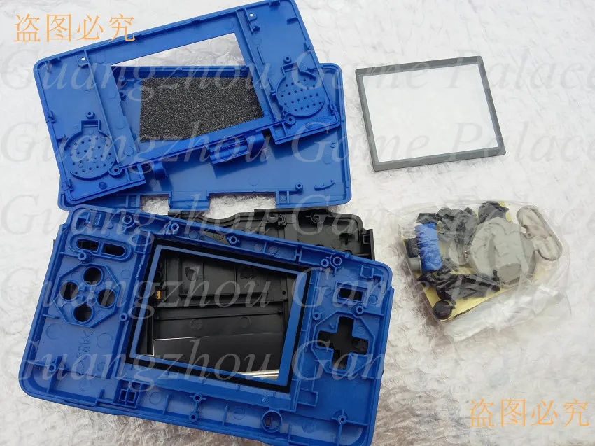 Бесплатная доставка голубой цвет для NDS чехол Nintendo DS консоли полный набор с