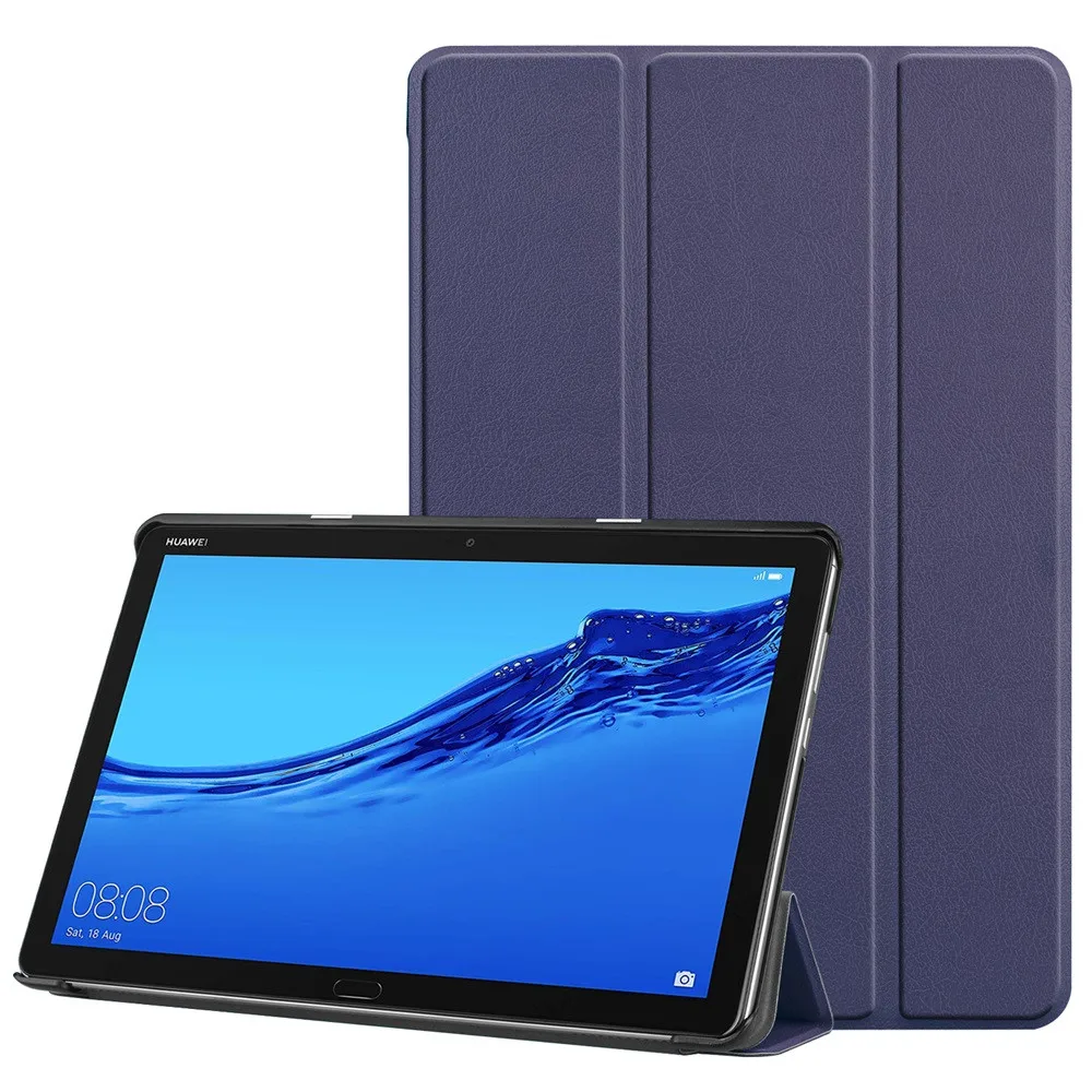 Silicone Case For Huawei Mediapad M5 10in Smart Magnetic Trifold Leather Flip Stand Cover 10in#G4 | Компьютеры и офис