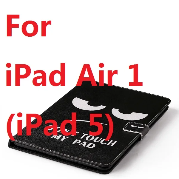 QUWIND Do Not Touch My Pad Поддержка Защитная крышка чехол для iPad Air 1 2 iPad Mini 1 2 3 iPad 2/3/4 Pro 9,7 10,5 iPad - Цвет: For iPad Air 1