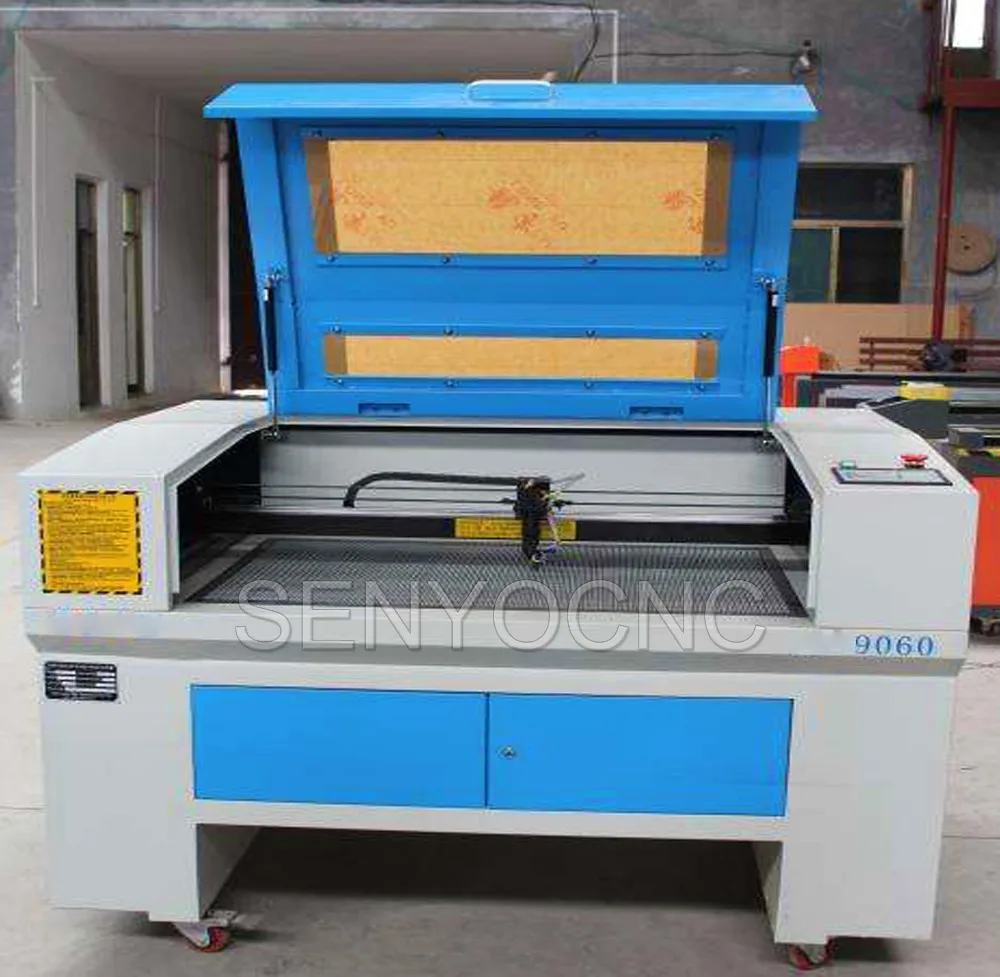 9060 cnc дерево PU фанера CO2 Лазерная гравировальная и режущая машина поставщик из