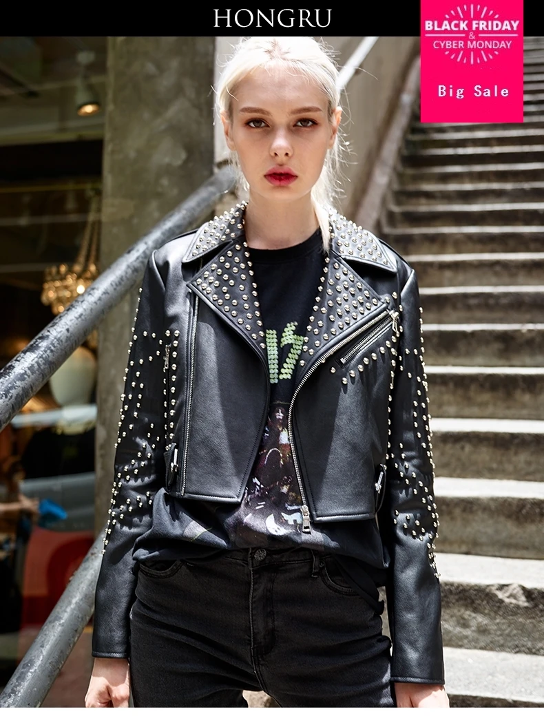 Женская кожаная куртка на молнии из ПУ кожи|jackets ladies|good leather jacketpu jacket |