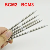 t12 bcm2 bcm3 soldering iron tip bevel with indent horseshoe shaped bcm2 tip with groove shape