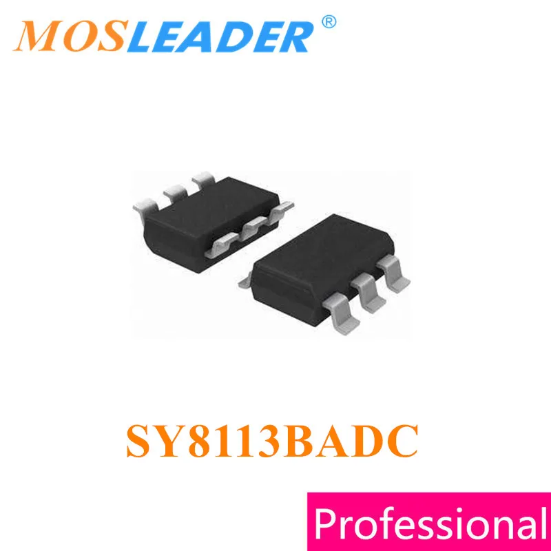 Mosleader SY8113BADC SOT23 6 1000 шт SY8113B SY8113 высокое качество|Запасные части| |