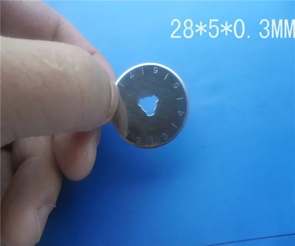 Роторное лезвие 28 мм подходит для роторного режущего ножа Высокоскоростная