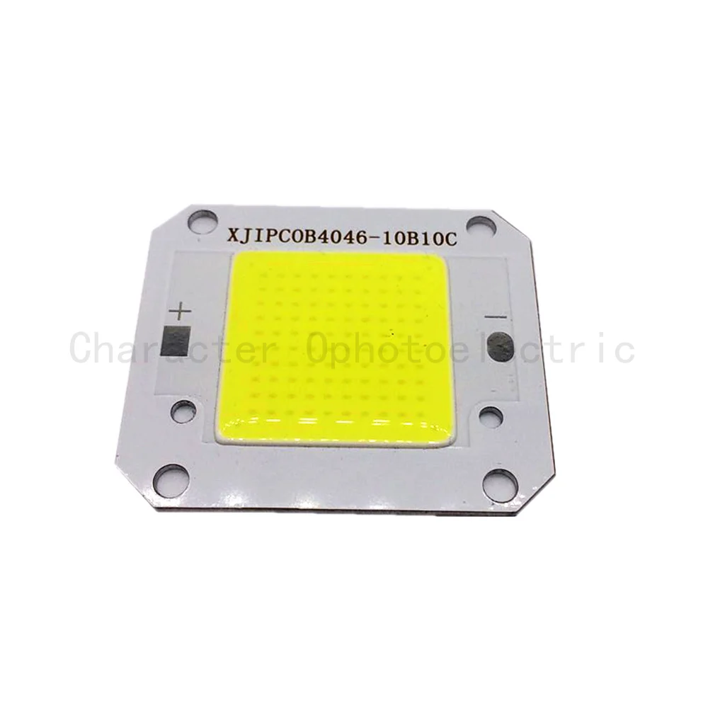 10 шт. 12 В 50 Вт 400-840nm/теплый белый/холодный белый COB Чип integrated смарт-ic драйвер высокая Мощность 12 В вел чип светать