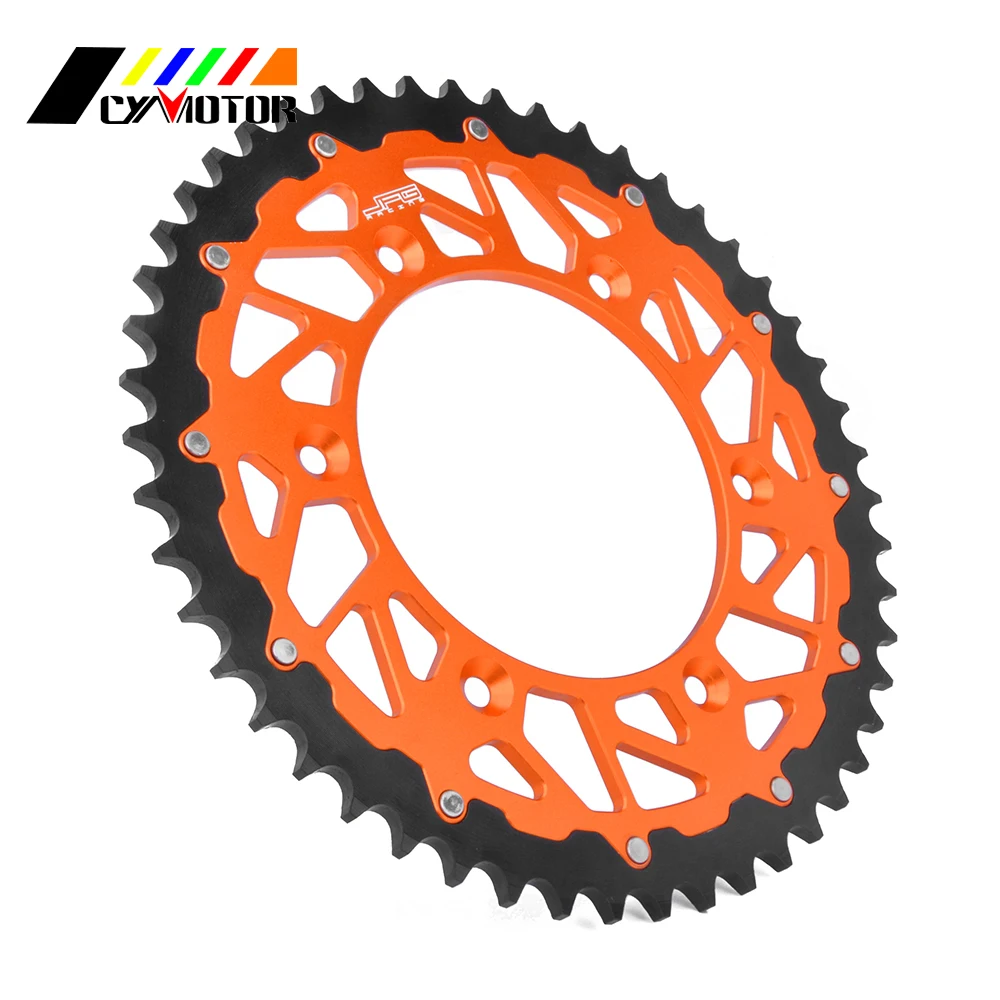 Задняя звездочка для мотоцикла KTM EXC EXE SX XCW MXC SXS XC EXCF SXF XCF XCFW LC4 125 144 150 200 250 300 350 380 400 450