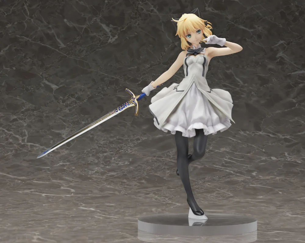 15 см Fate stay night saber lily фигурка ПВХ игрушки коллекция аниме мультфильм модель игрушки коллекционная
