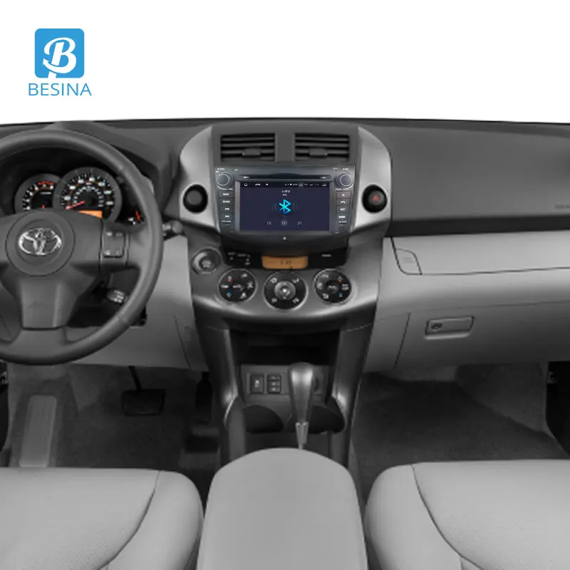 Besina Android 10 Car DVD Player For Toyota RAV4 Rav 4 2007 2008 2009 2010 2011 Multimedia GPS Navigation Stereo 2Din Radio | Автомобили и