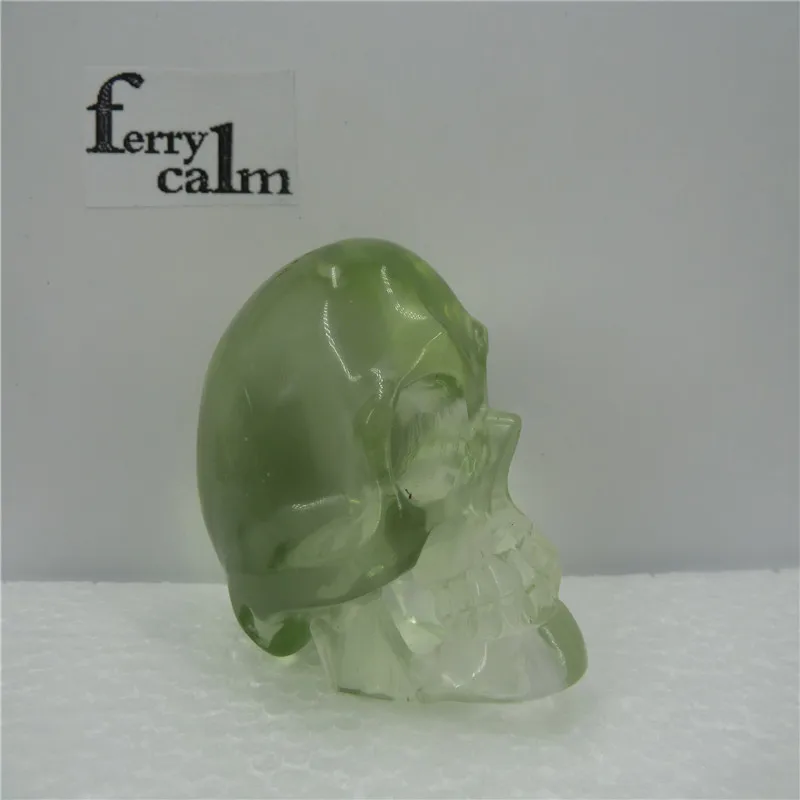 Smelting QUARTZ Crystal skull HEALING christmas decorations for home T41 | Stones