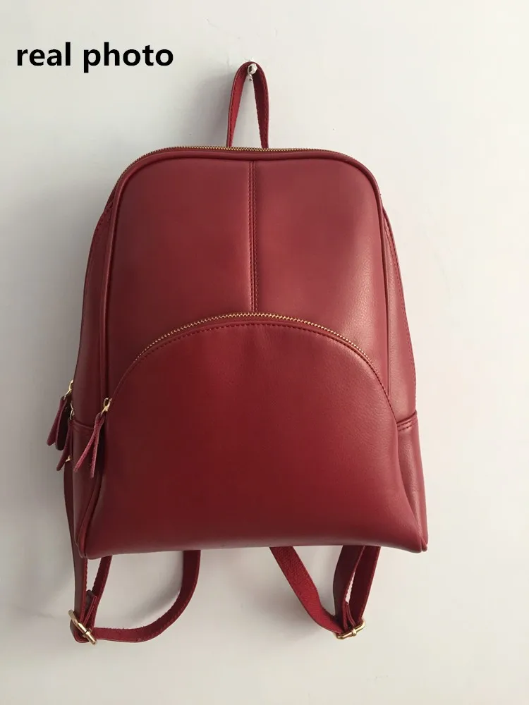 Женский рюкзак из натуральной кожи женский рюкзак из коровьей кожи Mochila Feminina школьные сумки для подростков
