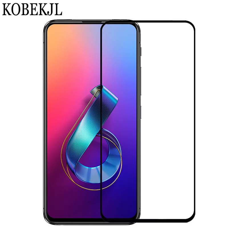 Защита экрана Asus Zenfone 6 ZS630KL закаленное стекло 6Z ZS 630KL I01WD полное покрытие защитная