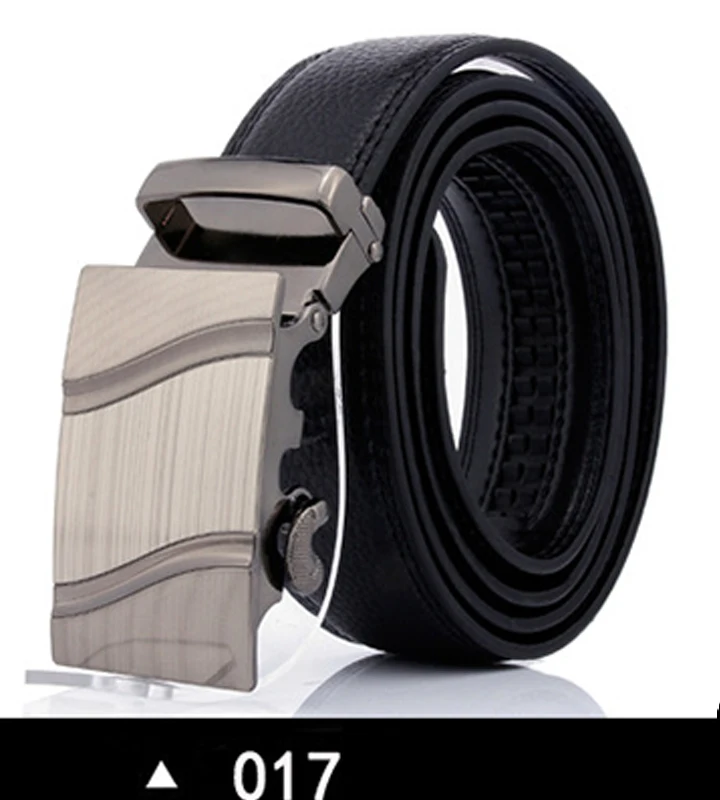 017 Мужской ремень из искусственной кожи, мужские ремни, Cintos Masculinos Ceinture Homme De Lux Cinta Kemerler Cinto Cinturones Riem - Цвет: 017