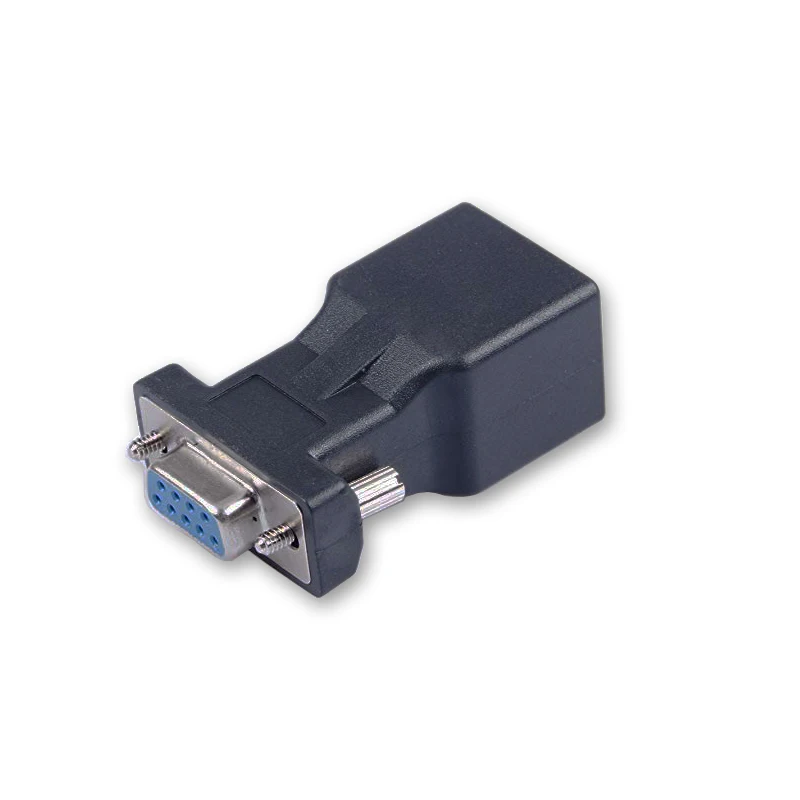 LAN порт RS232 DB9 Женский к RJ45 конвертер адаптер 1 шт.| |