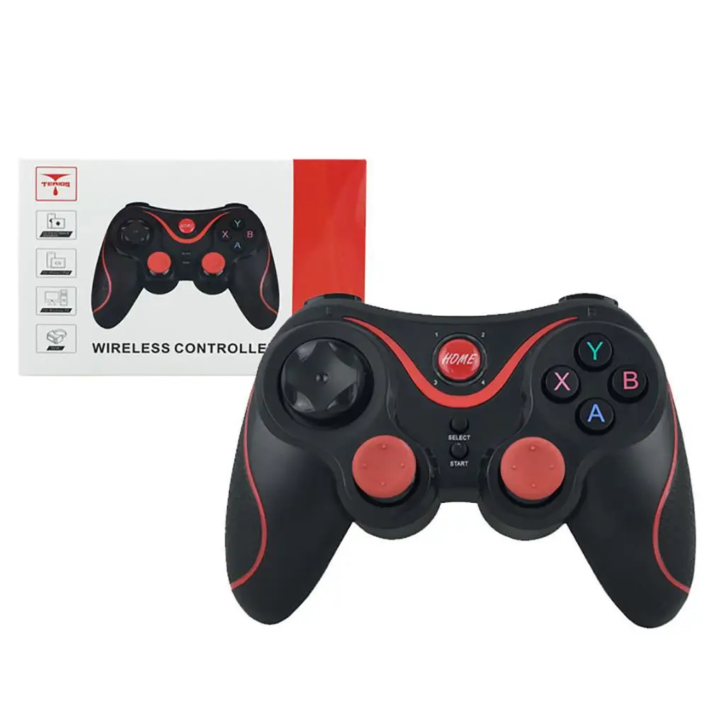 

T7 Bluetooth Game Controller Smart Wireless Joystick Gamepad For PS3 Android/IOS/Win 7/8/10 System Bluetooth Connection r20