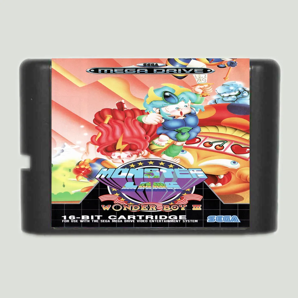 Wonderboy III 16 бит SEGA MD карточная игра для Sega игры Mega Drive Genesis | Электроника