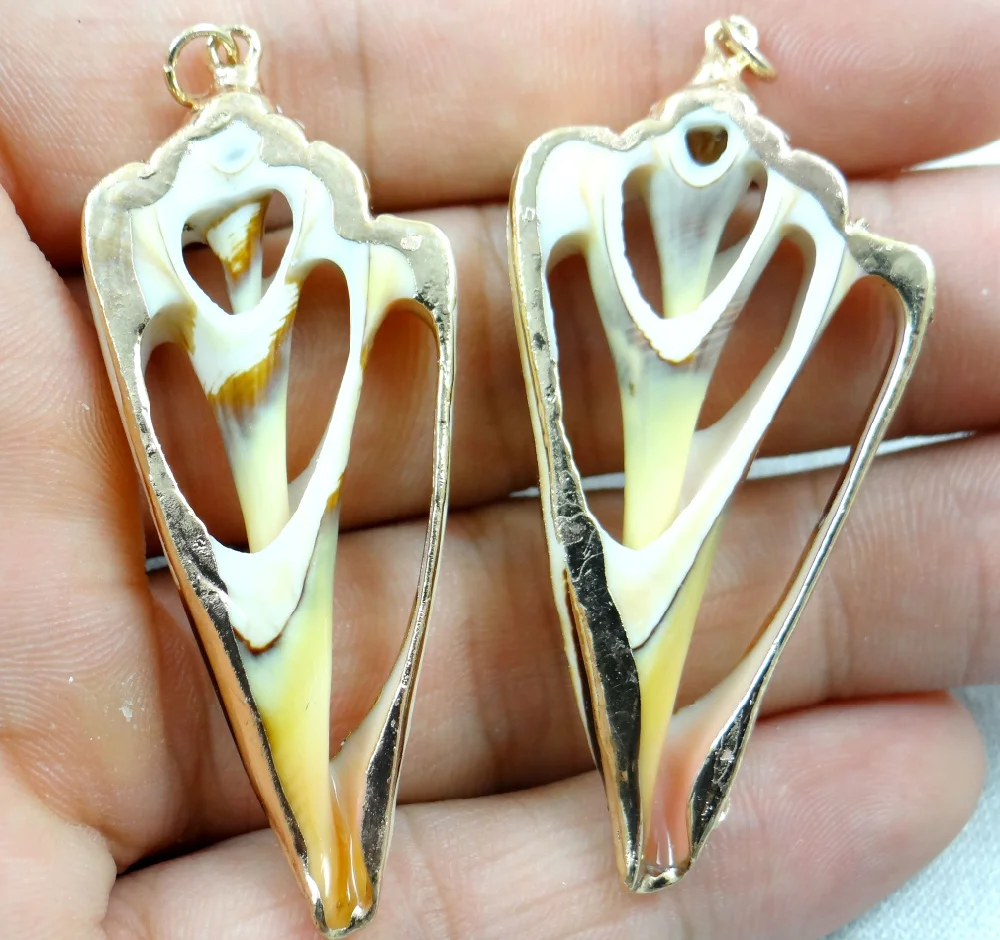 6 шт. подвески в виде ракушек морских ракушек|pendants jewelry making|jewelry making pendantsmaking pendant |