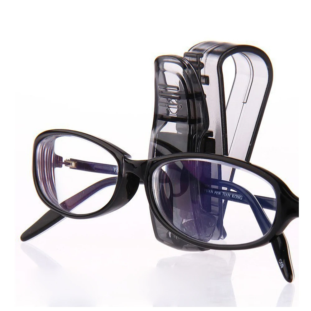 Sikeo автомобиль солнцезащитный козырек АБС зажим солнечные очки держатель билета