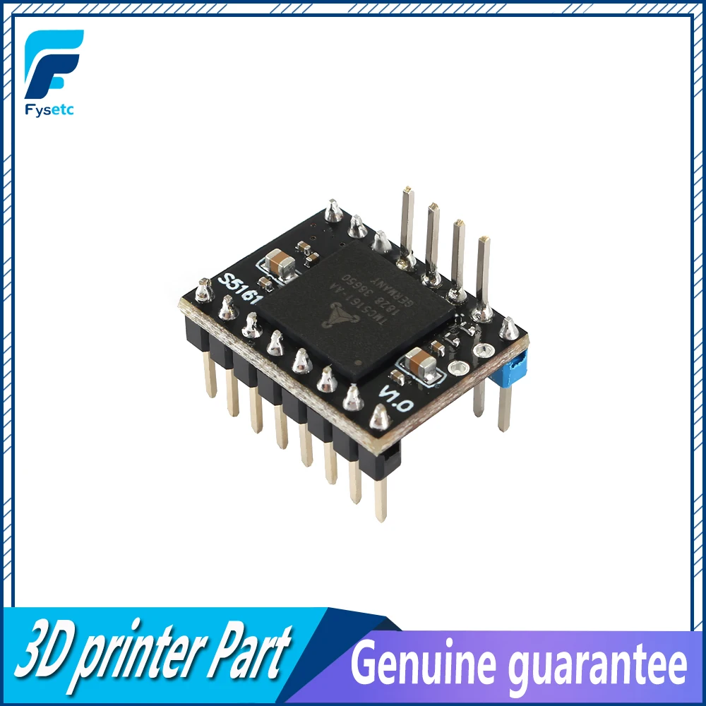 TMC5161 V1.0 SPI Stepper Motor Driver High Power 3.5A Stepstick Mute For Nema 17 23 Replace TMC5160 VS TMC2130 | Компьютеры и офис