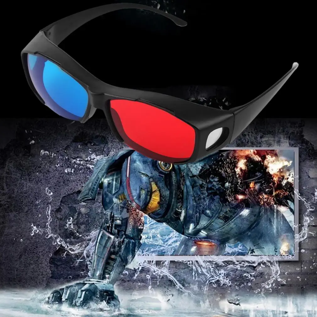 Универсальный тип 3D стекло es TV фильм мерная анаглифа видео рамка видение DVD для