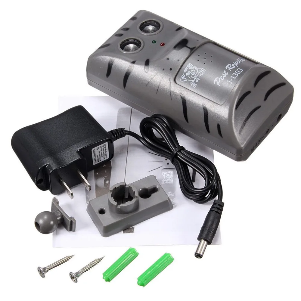 Practical Design Household Double Head Electronic Ultrasonic Pest Control Repeller Mouse Insect Rodent Tool | Дом и сад