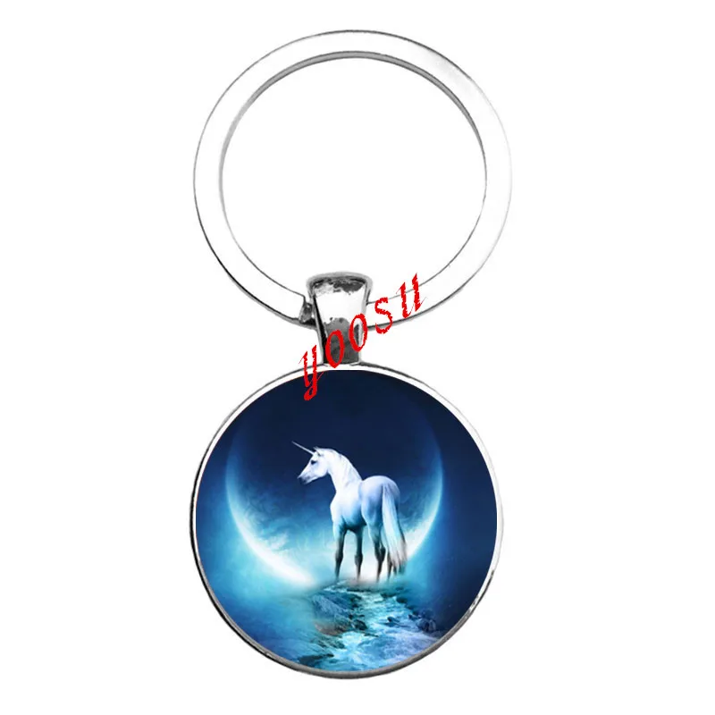 2018 новый модный брелок для ключей с единорогом Сказочный Единорог Ювелирные