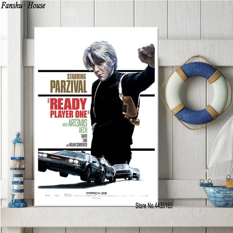 Постер Ready Player One 2018 кино плакаты и принты Картина на холсте Настенная картина для