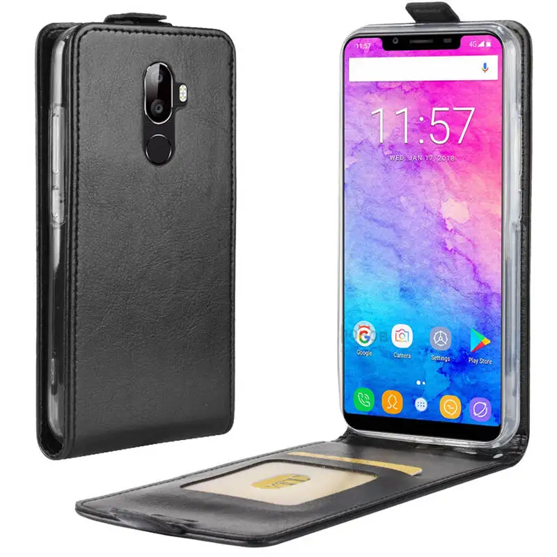 Oukitel U18 чехол Роскошный Обложка на заднюю панель из искусственной кожи для