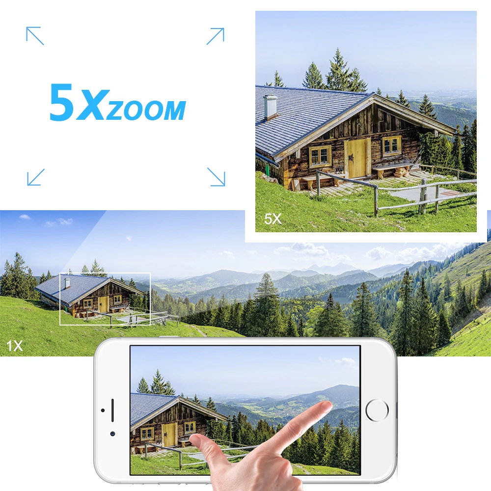 Ip камера 60 Вт с солнечной панелью Wi Fi 1080P HD 3G 4G SIM карта PTZ Солнечная 5X купольная