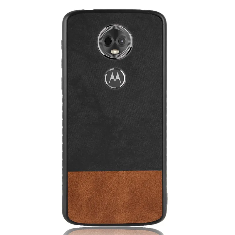 Чехол для Motorola Moto E5 Plus чехол ковбойский ПК + ТПУ роскошный кожаный XT1944 | Мобильные
