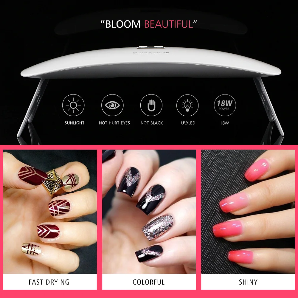 15 LED УФ Сушилка для ногтей инструменты дизайна Гель лак отверждающее устройство