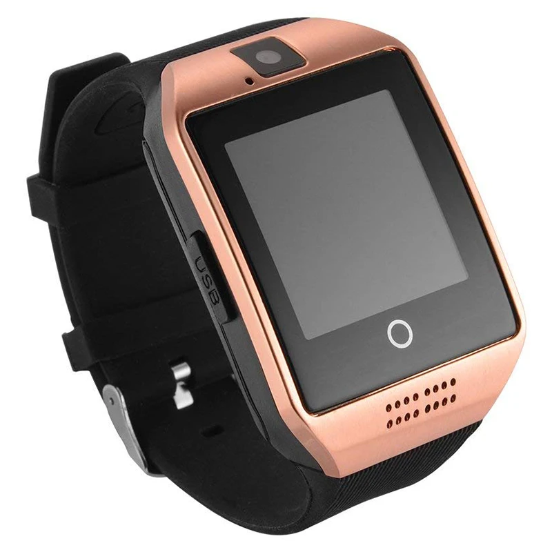 MOCRUX Bluetooth Смарт часы Q18 с камерой Facebook Whatsapp Twitter Синхронизация SMS Smartwatch поддержка SIM TF карты для IOS Android