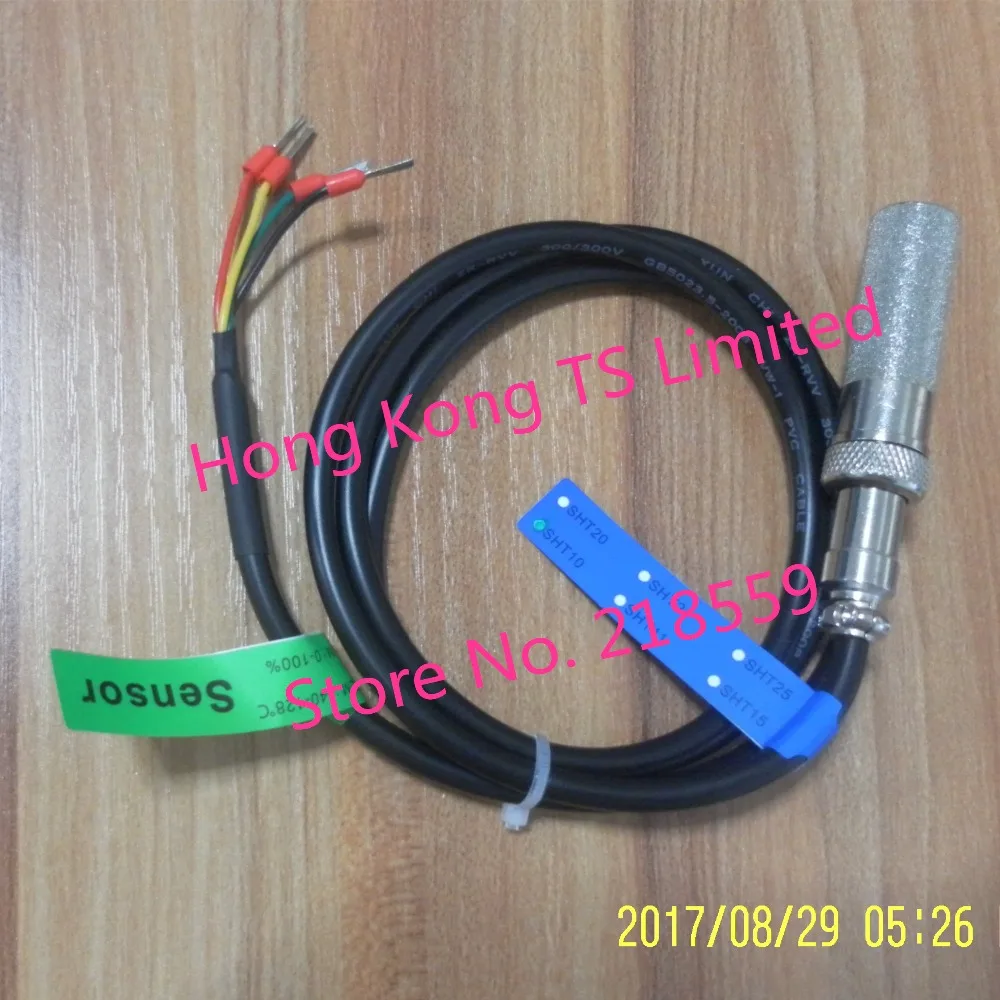 Принимаем OEM длина кабеля SHT10 SHT11 SHT15 SHT20 SHT21 SHT25 I2C выход 1 метр Датчик температуры