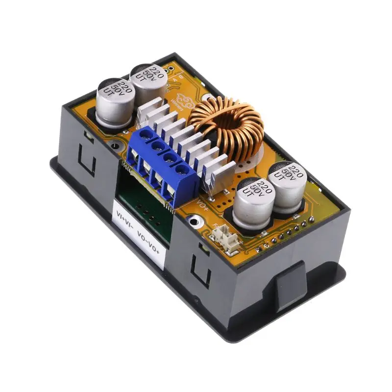 OOTDTY 1 шт. 5A DC понижающий модуль Регулируемый Напряжение Питание 6V 32V постоянного