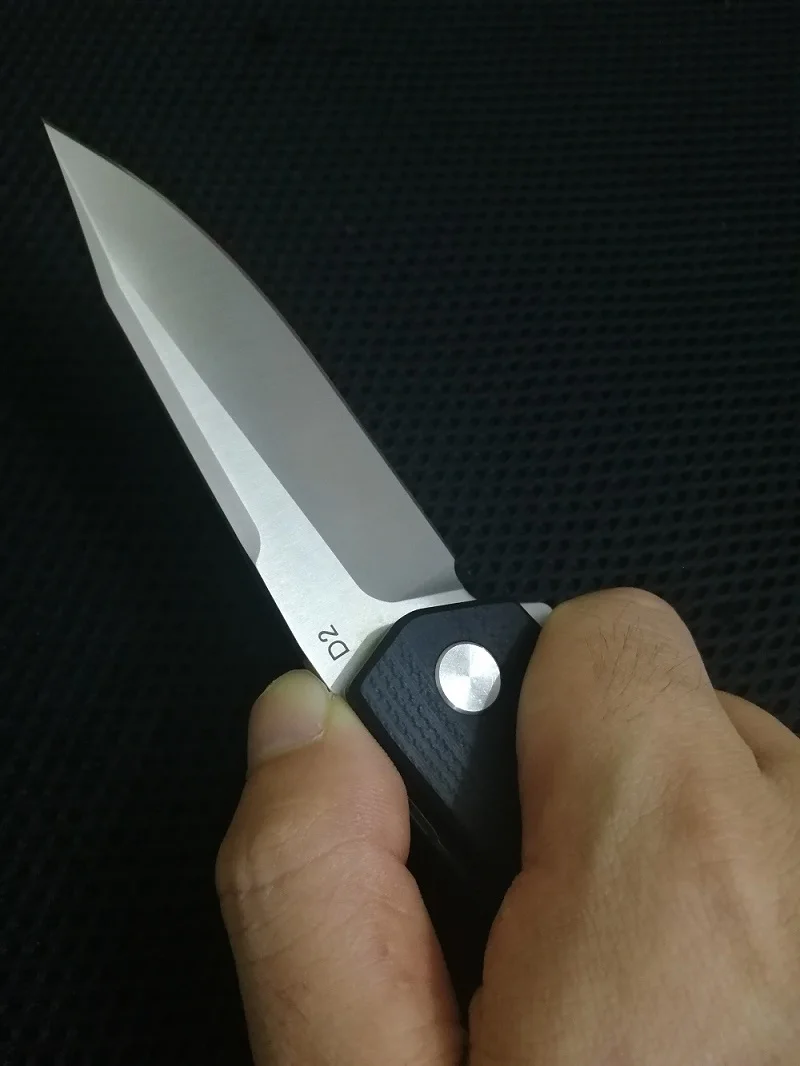 Фирма jonnyjamic, дизайн, военная модель, 5 складных ножей, черный, G10, ручка D2, стальное лезвие, тактические инструменты для выживания, кемпинга, нож s