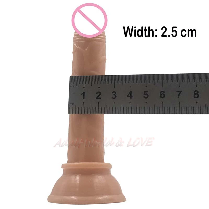 Flesh Dildo silicone Dildos Anal butt plug anal toys for women Adult sex products Female masturbation jelly dildo 145mm length | Красота и
