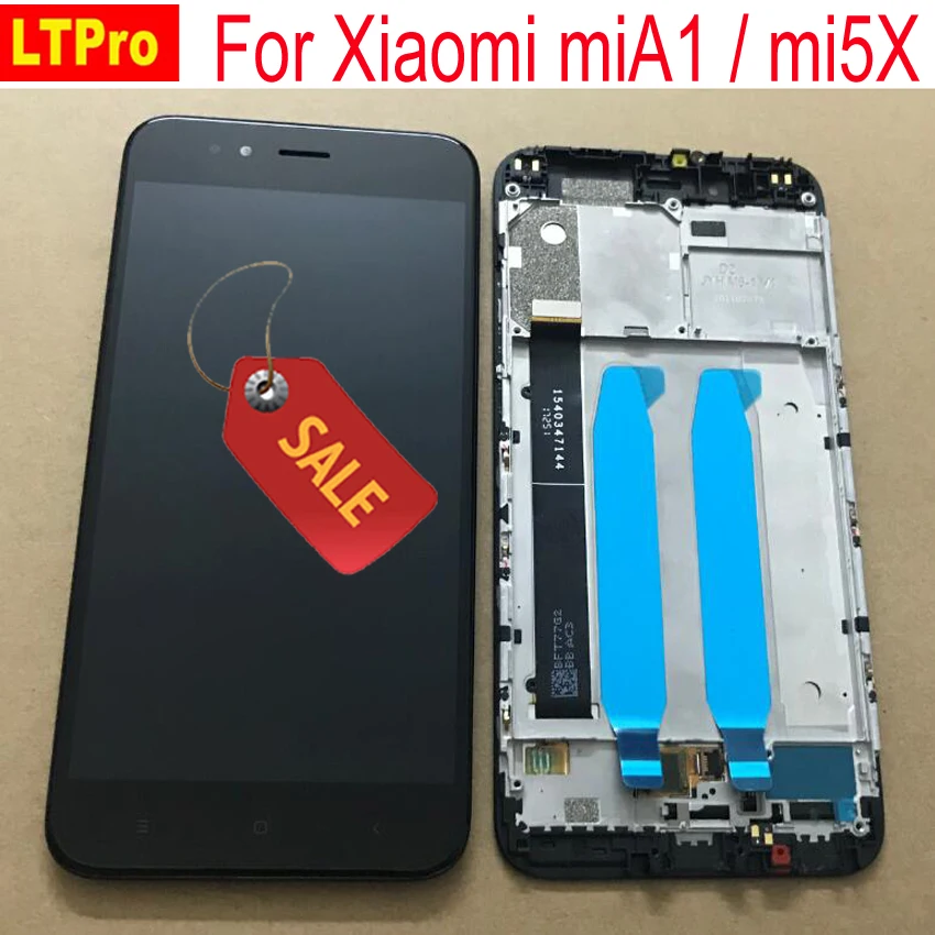 Xiaomi Mi A1 MiA1 5X Mi5X стеклянная Сенсорная панель ЖК дисплей сенсорный экран дигитайзер