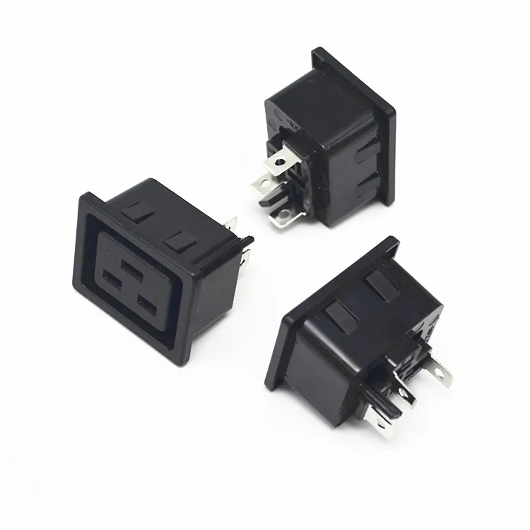 10 шт./лот электрическая розетка IEC320 C19 промышленная с тремя отверстиями |