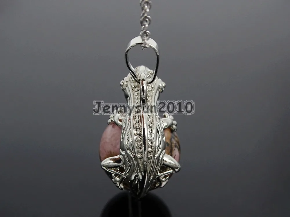 Натуральные драгоценные камни с родохрозитом черная линия круглый шар чакра