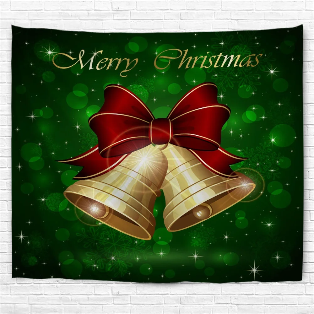 3D Рождественский танцевальный декор для вечеринок Настенный Коврик йоги